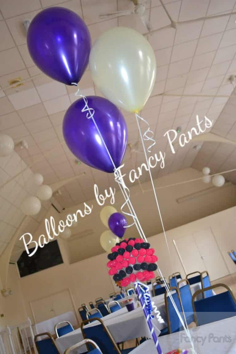 Three Balloon Helium Bouquet classic party decorations