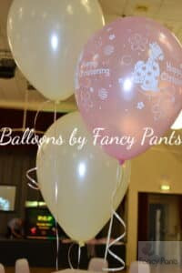 balloon bouquets for baby showers & christenings