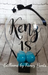 Personalised Balloon for money gift