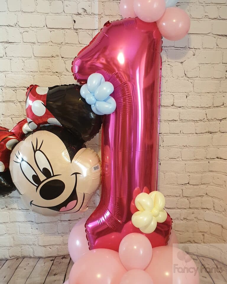 Minnie Mouse character number stack