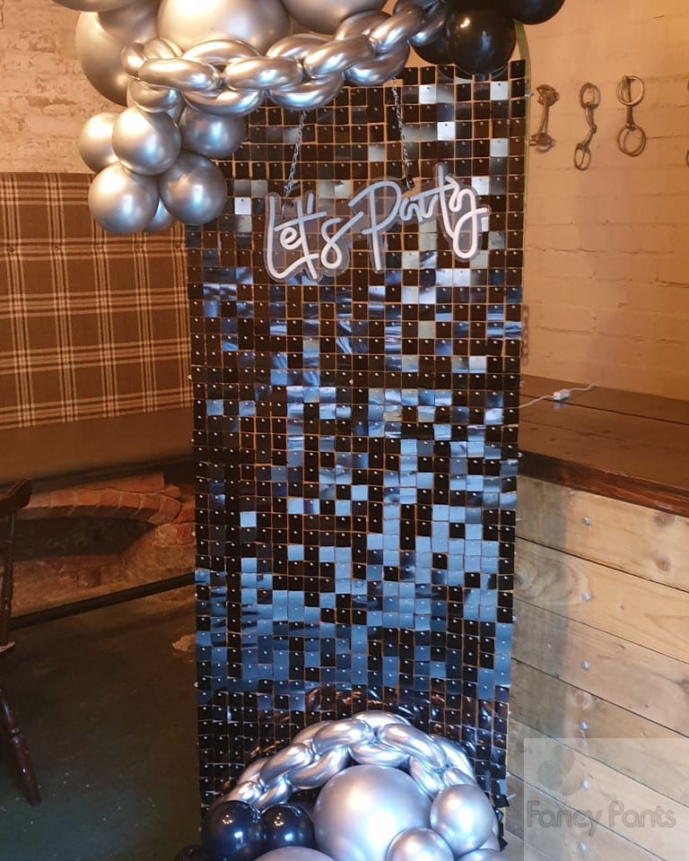 Sequin Party Pillar for Adult party balloons