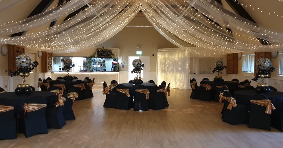 Finished room decor suitable for any events